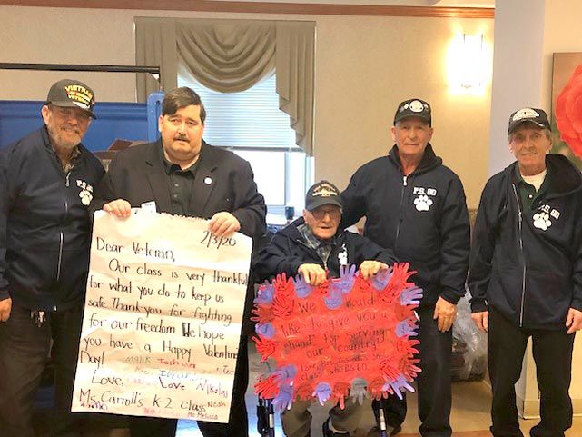 Miller shows love to vets 1